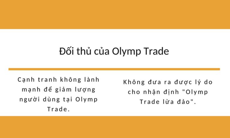 Đối thủ của Olymp Trade